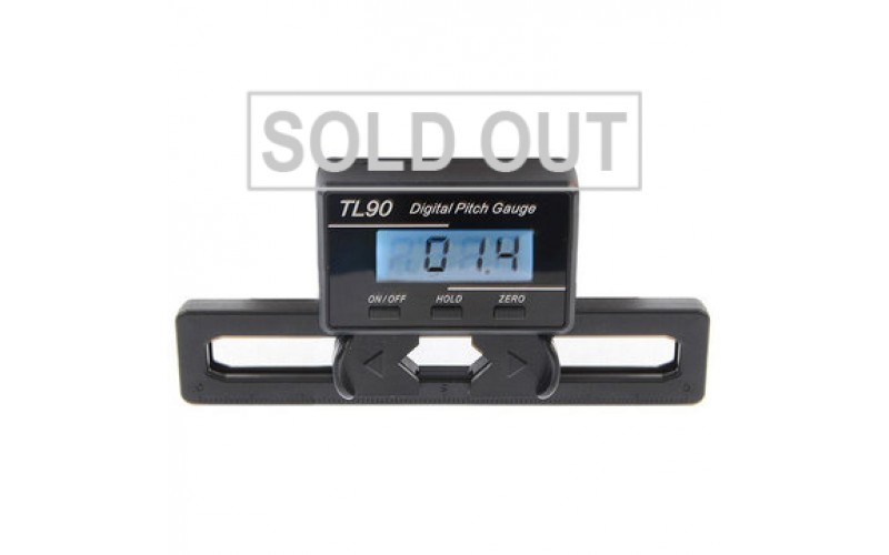 TL90 LCD Digital Pitch Gauge For ST250-800 Flybarless Helicopter